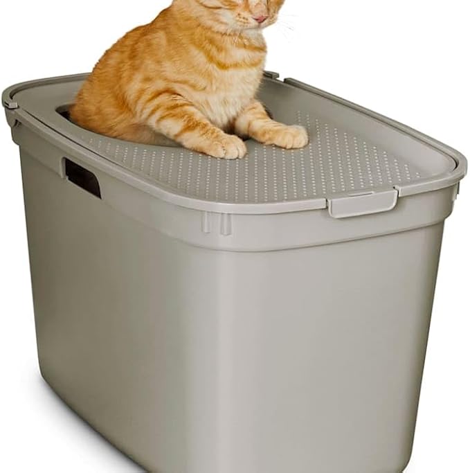 So Phresh by Petco Top-Entry Litter Box Tan 23.2" L X 15.4" W X 15" H - Image 4