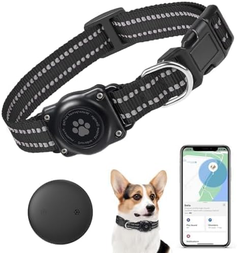 GPS Tracker for Dogs, Mini GPS Cat Tracker, Smart Pet Activity Tracker by Vebiso