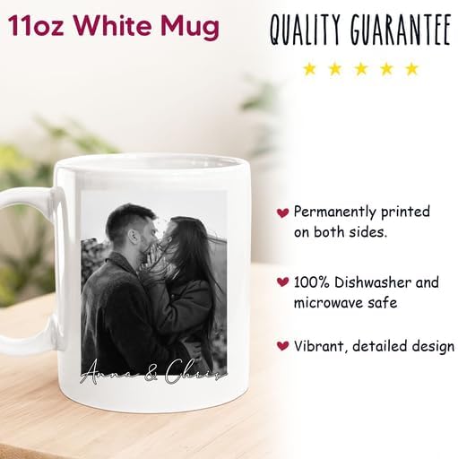 Personalized Couple Photo Mug – Custom Coffee Cup - Image 3