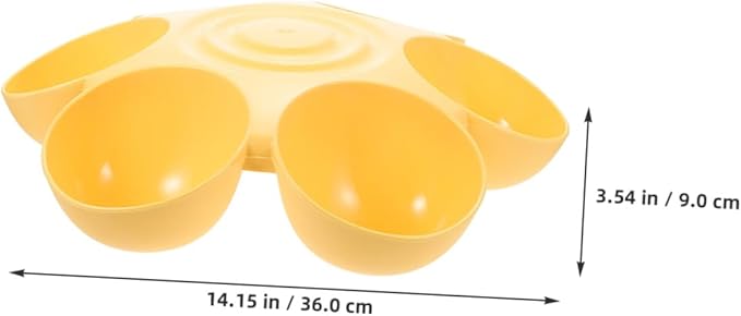 2pcs Flower Shape Pet Feeding Bowls - Image 2