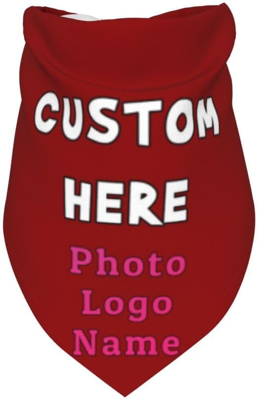 Custom Pet Scarf Dog Bandana - Image 3