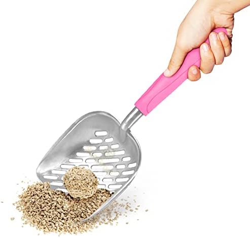 SunGrow Cat Litter Scoop, Life Transforming Cat Scooper, Saves Clear Litter - Image 3