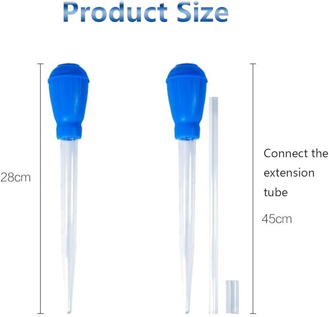 DFsucces Fish Tank Cleaning Tools, Mini Manual Fish Tank Water Changer Aquarium - Image 2