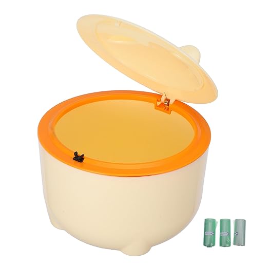 Kisangel Closed Cat Litter Disposal Bin by Kisangel