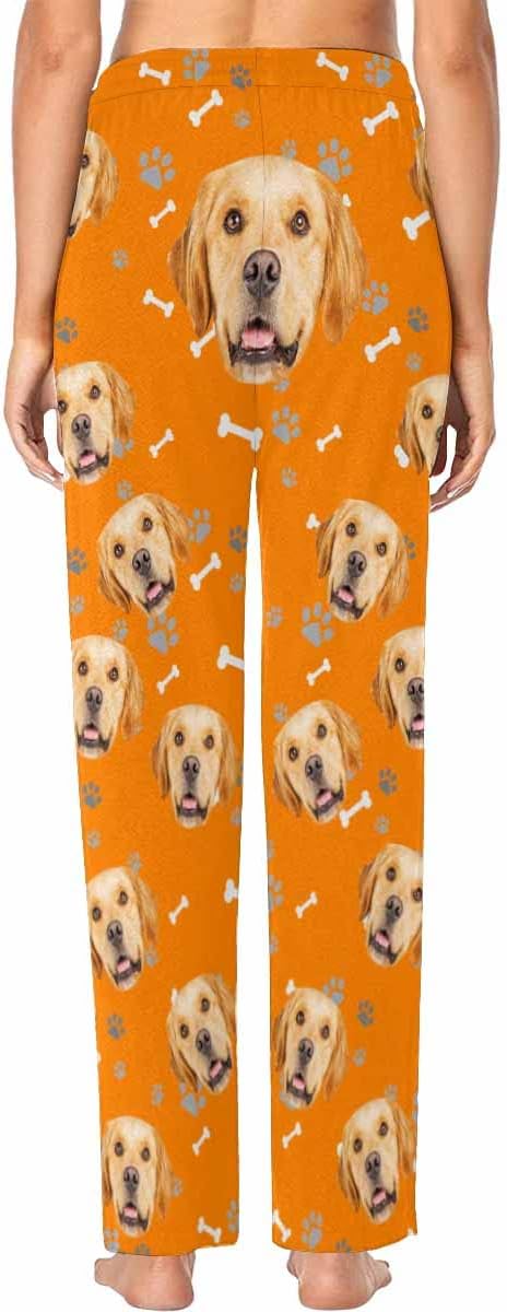 Personalized Pajama Pants for Women Custom Photo Face Printed Pajama Bottoms - Image 2