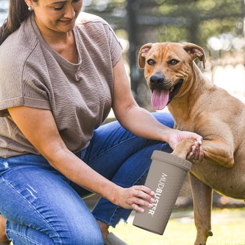 Dexas MudBuster Large Dog Paw Cleaner, Fits 2.5"-3.5" Wide Paws, Gentle - Image 6