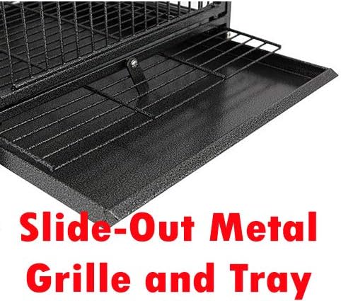 Deluxe Portable Wrought Iron Bird Travel Parrot Vet Carrier Cage Prevent Beaks - Image 8