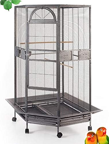 64" Extra Large Corner Flight Bird Parrot Cage by Mcage