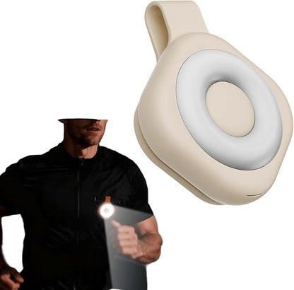 Magnetic Running Lights for Runners, Ultra Bright Clip On Flashlight, by TSKVT