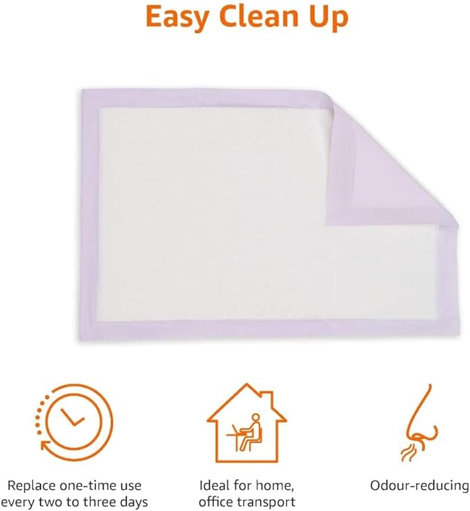 Amazon Basics Cat Pee Pads, Super Absorbent, Odor Control - Image 3