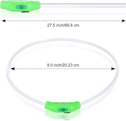 NOVKIN LED Dog Collar, Cut-to-Fit Light Up Dog Collar - Image 7