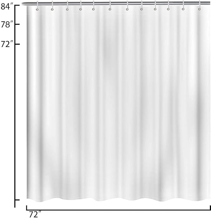 Erosebridal Cute Ladybug 72" Wx78 L Shower Curtains - Image 4