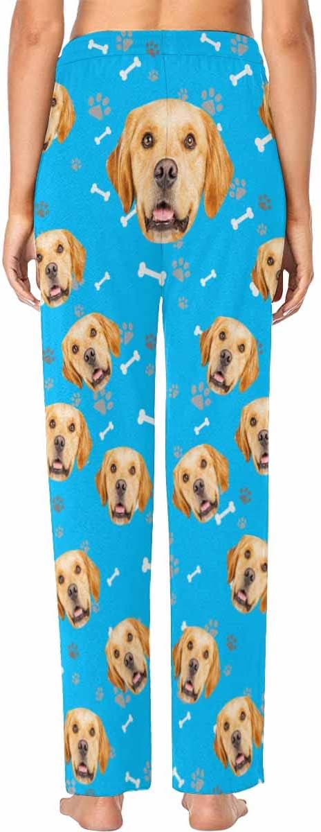 Personalized Pajama Pants for Women Custom Photo Face Printed Pajama Bottoms - Image 2