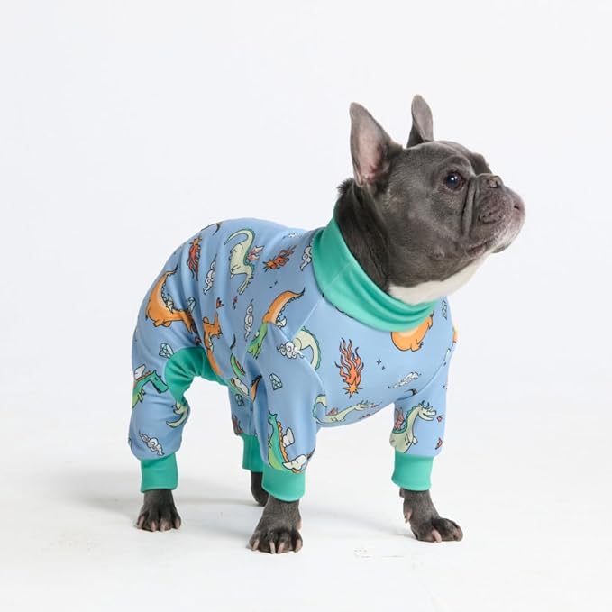 Spark Paws Dog Pajama, Dog Recovery Suit Male, Ultra-Soft and 4-Way Stretch by SparkPaws