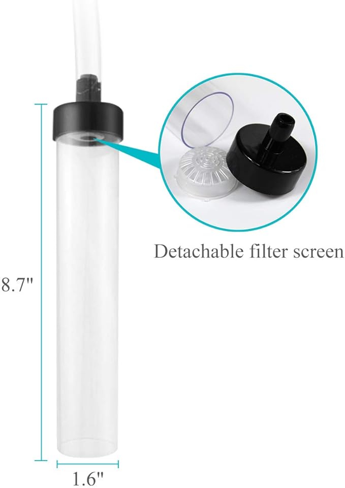 Laifoo 25ft Aquarium Vacuum Gravel Cleaner Fish Tank Cleaner Siphon Water - Image 3