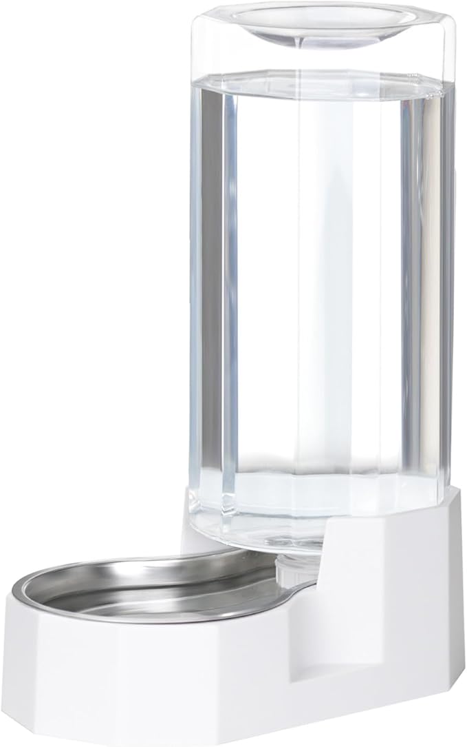 Sfozstra Large Dog Water Dispenser: 9L Automatic White Water Feeder by Sfozstra