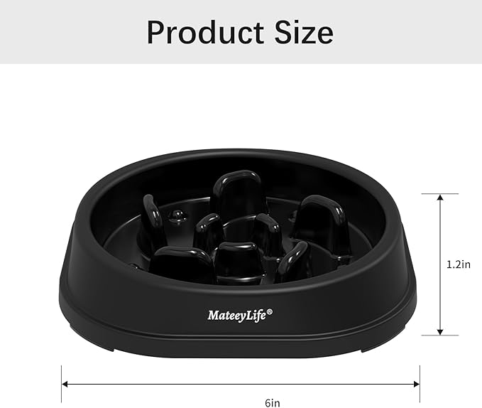 MateeyLife Small Slow Feeder Cat Bowls, Anti-Choking Puzzle Cat Food Bowls - Image 3