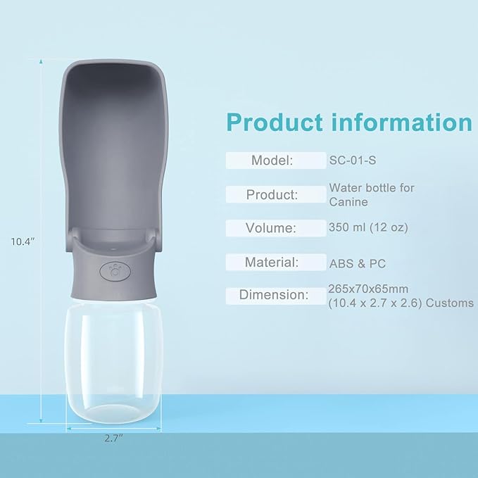 Portable Dog Small Animals Water Bottle - Image 5