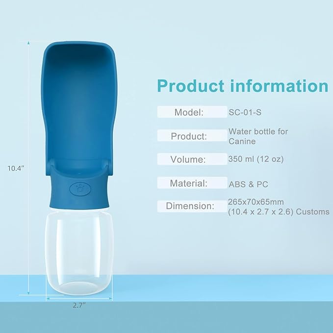 Portable Dog Small Animals Water Bottle - Image 5