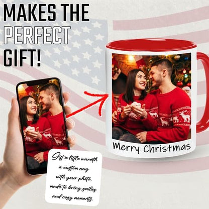 Personalized Coffee Mug with Photo – Custom Picture Mug, Design Your Own - Image 2