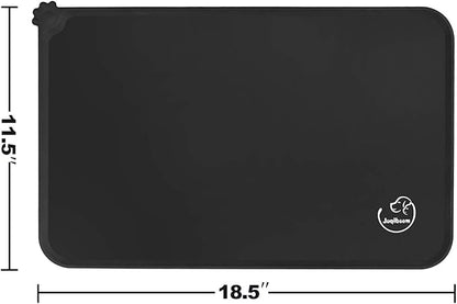 Silicone Waterproof Dog Cat Pet Feeding Mats, Non Slip, Easy Clean Pet Dog Cat - Image 3