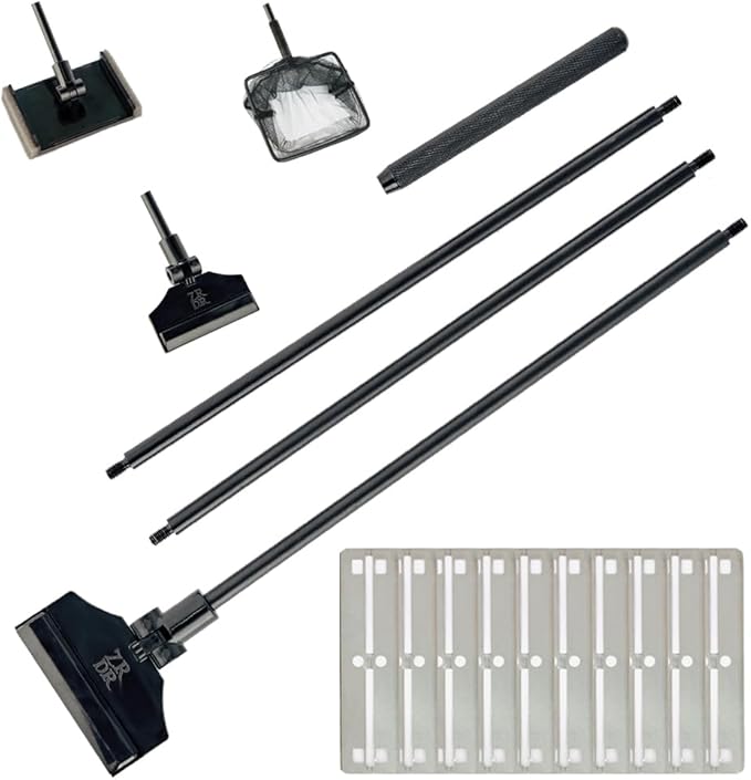 Stainless Steel Algae Scraper Aquarium Cleaning Tool by ZRDR