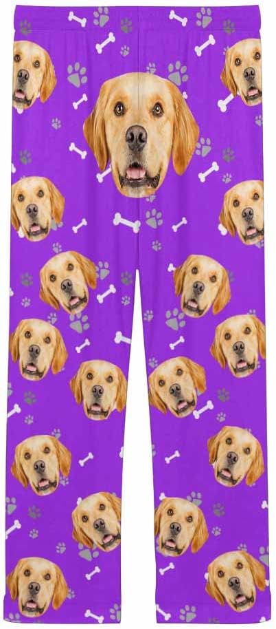 Personalized Pajama Pants for Women Custom Photo Face Printed Pajama Bottoms - Image 4