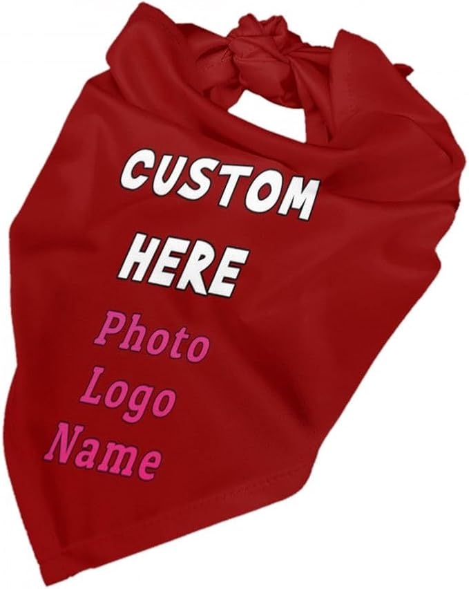 Custom Pet Scarf Dog Bandana - Image 4