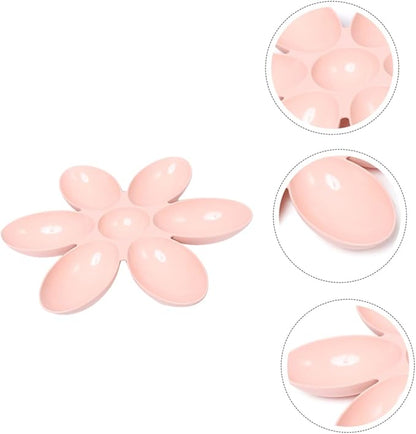 ERINGOGO PET Feeding Bowl for Cats and Dogs Flower Petal Shaped Pink 6-in-1 - Image 7