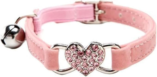 CHUKCHI Heart Bling Cat Collar by CHUKCHI