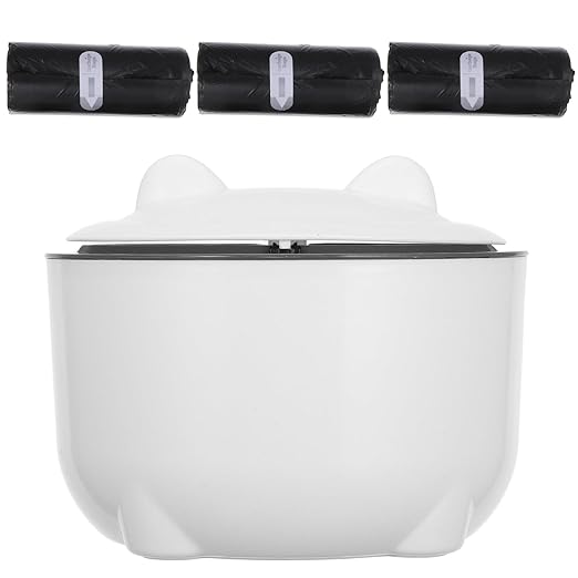 UPKOCH Closed Cat Litter Trash Can by UPKOCH