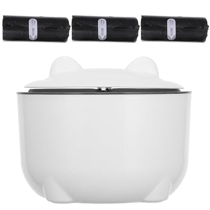 UPKOCH Closed Cat Litter Trash Can by UPKOCH