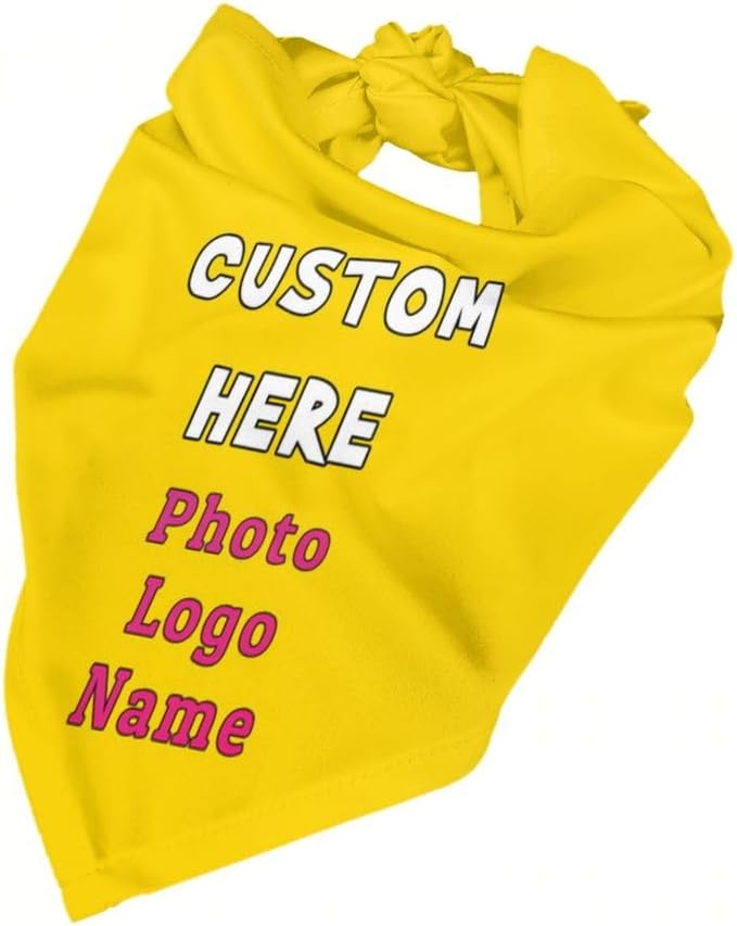 Personalized Dog Scarf Custom Pet Scarf - Image 4