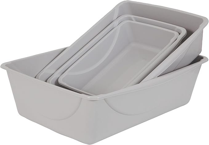 Petmate Open Cat Litter Box, Made in USA - Image 3