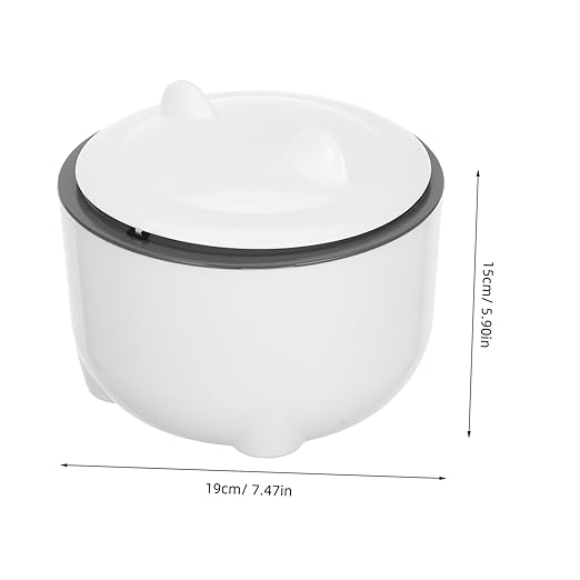 POPETPOP 1set Enclosed Cat Litter Disposal Bin Odor-Sealing Lid Large Capacity - Image 2
