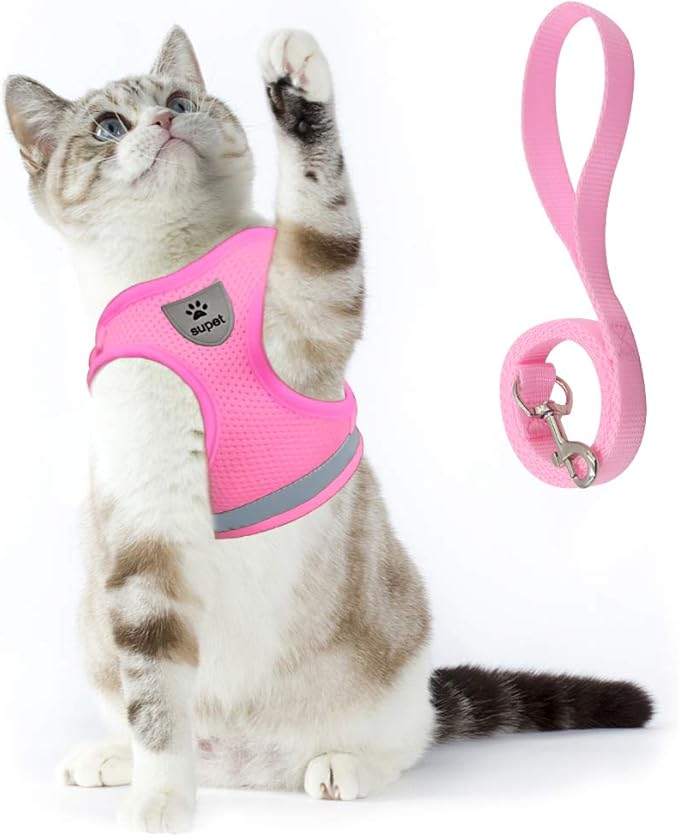 Supet Cat Harness and Leash Set by Supet