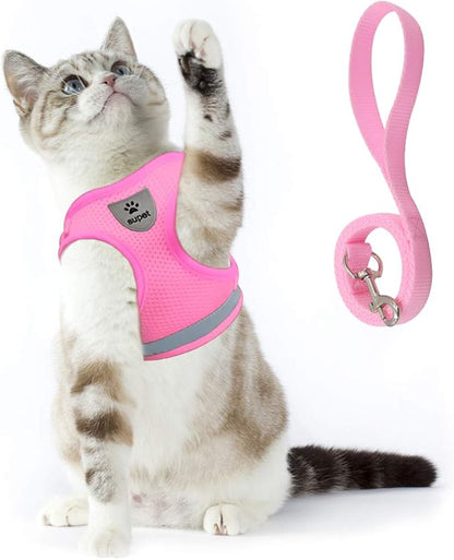 Supet Cat Harness and Leash Set by Supet