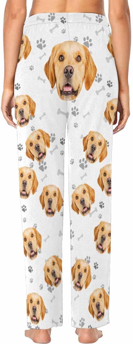 Personalized Pajama Pants for Women Custom Photo Face Printed Pajama Bottoms - Image 2