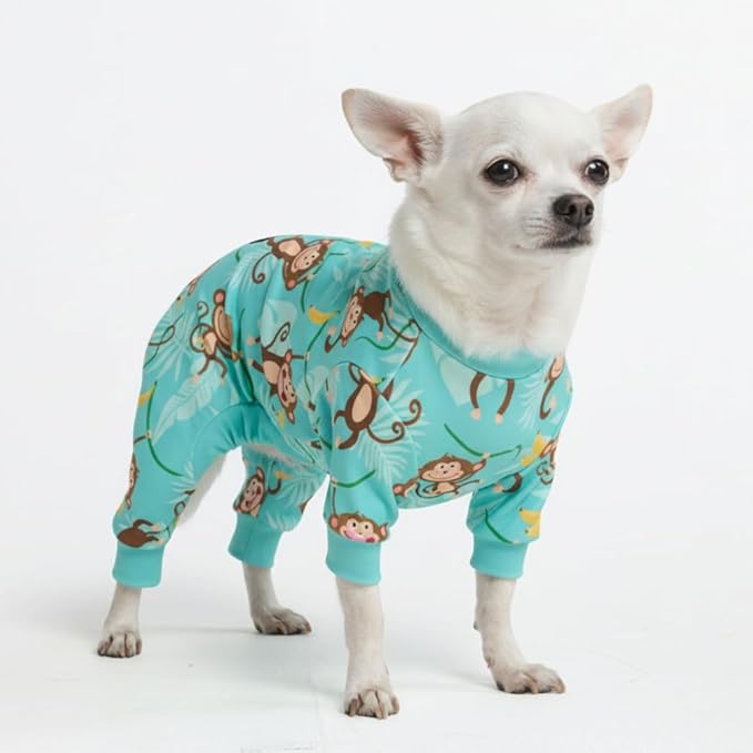 Spark Paws Dog Pajama, Dog Recovery Suit Male, Ultra-Soft and 4-Way Stretch by SparkPaws