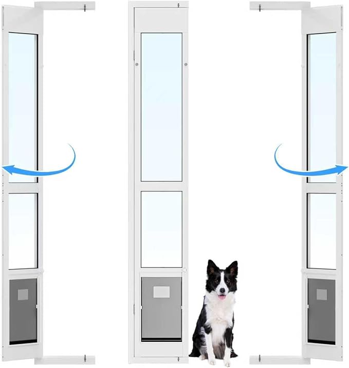 Dog Door for Sliding Glass Door by GiveYourPetASafeHome%EF%BC%81