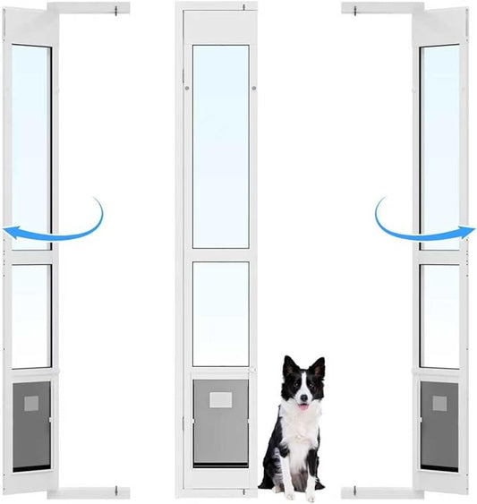 Dog Door for Sliding Glass Door by GiveYourPetASafeHome%EF%BC%81