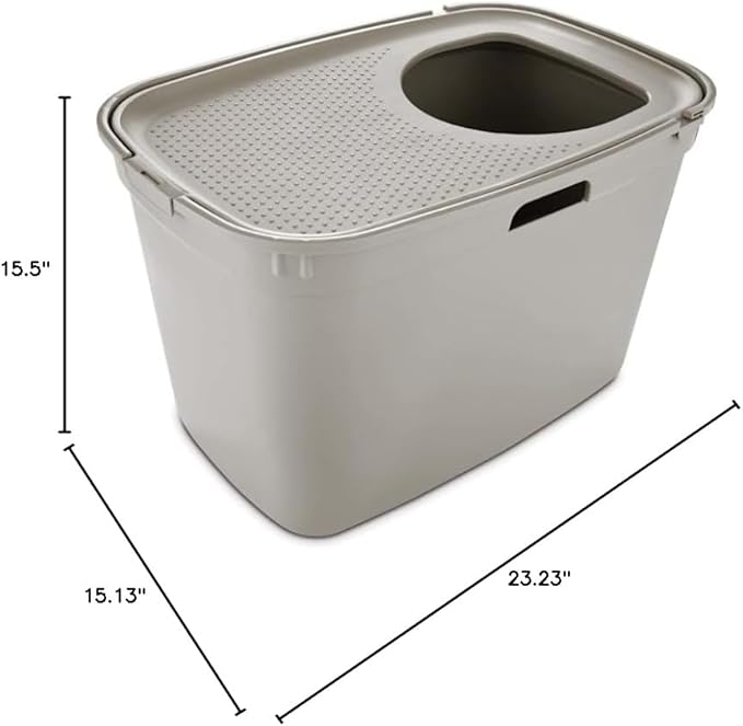 So Phresh by Petco Top-Entry Litter Box Tan 23.2" L X 15.4" W X 15" H - Image 10