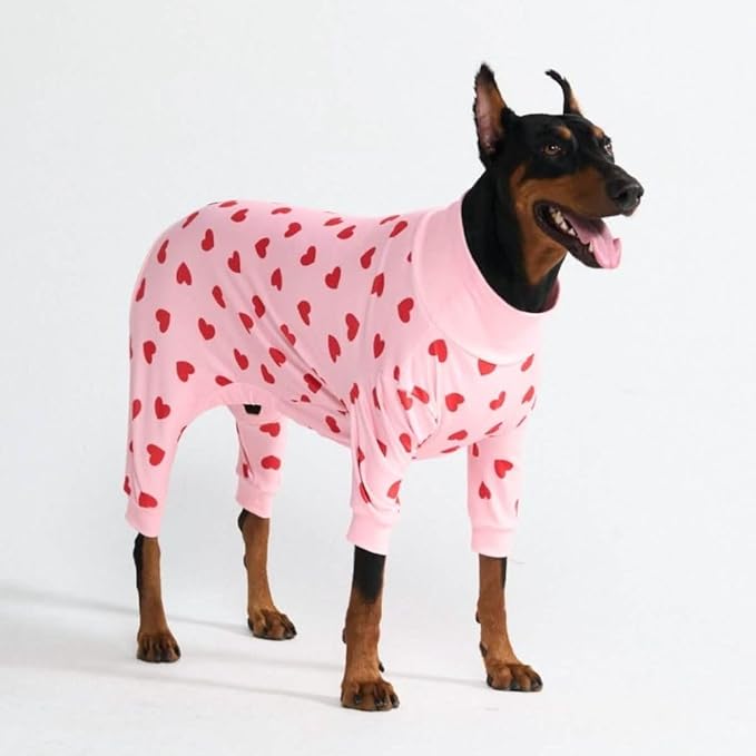 Spark Paws Dog Pajama, Dog Recovery Suit Male, Ultra-Soft and 4-Way Stretch by SparkPaws