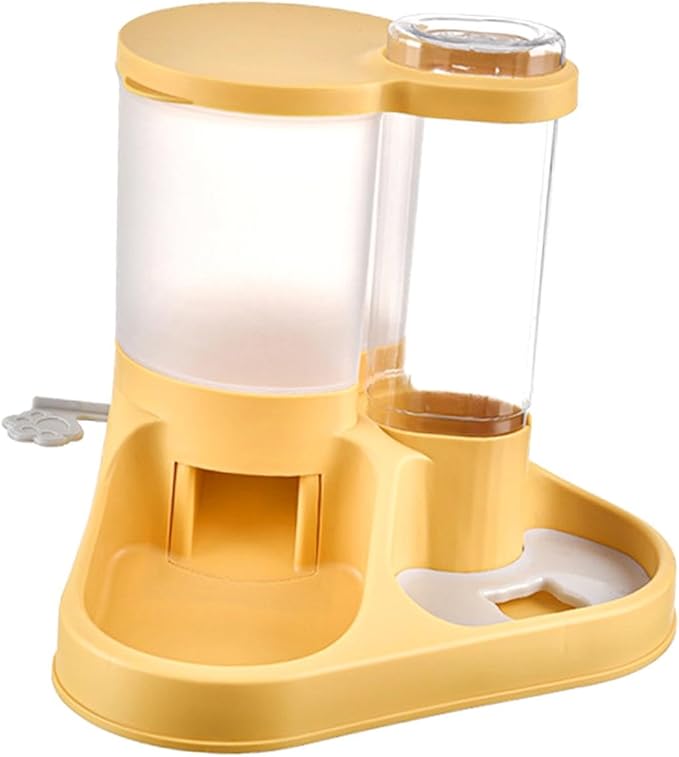 Convenient Pet Feeding Station for Cats and Dogs by Unknown