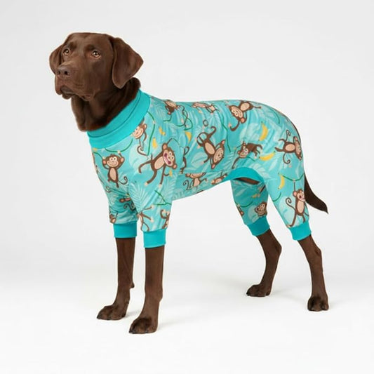 Spark Paws Dog Pajama, Dog Recovery Suit Male, Ultra-Soft and 4-Way Stretch by SparkPaws
