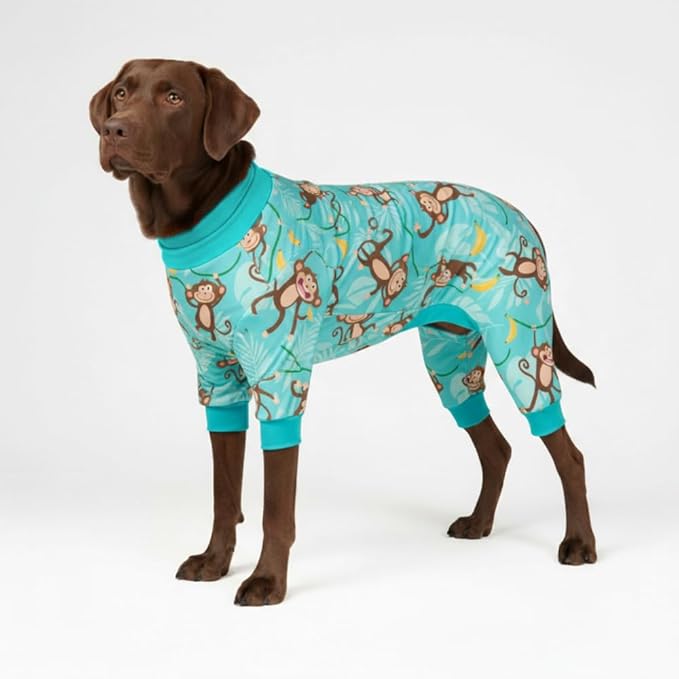 Spark Paws Dog Pajama, Dog Recovery Suit Male, Ultra-Soft and 4-Way Stretch by SparkPaws