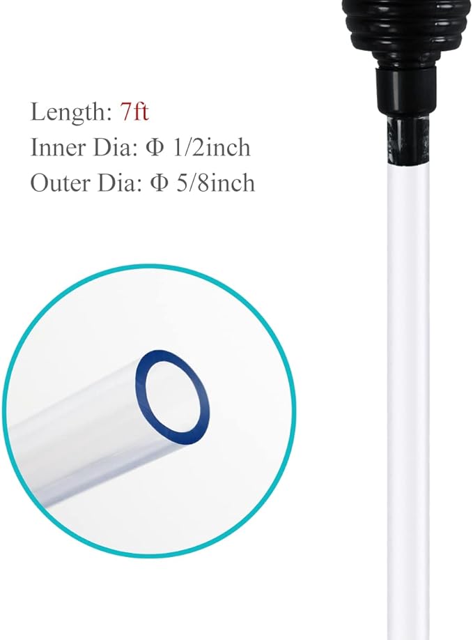 Laifoo 7ft Aquarium Siphon Vacuum Cleaner - Image 4