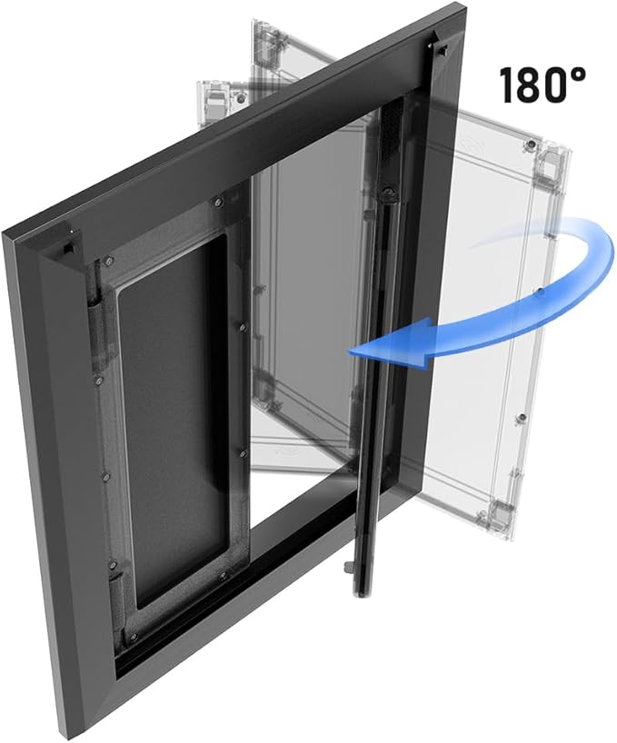 Aluminum French Large Dog Door, Heavy-Duty - Image 4