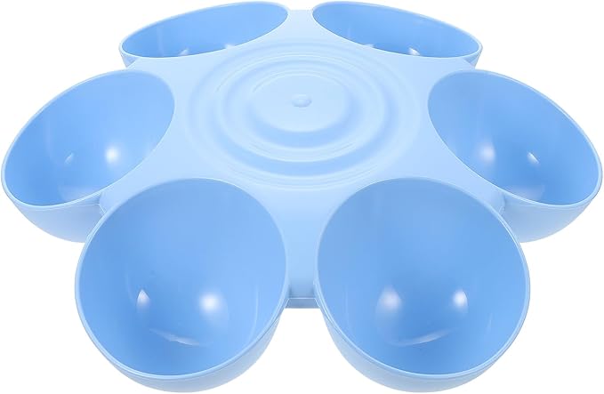 Flower-Shaped Plastic Cat Feeder and Puppy Treats Holder by Unknown
