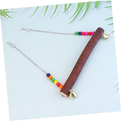 Yardwe Parrot Wooden Hanging Swing - Image 6
